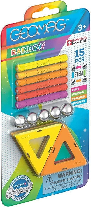 Costruzioni giocattolo Geomag Rainbow, Costruzioni Magnetiche 15pz