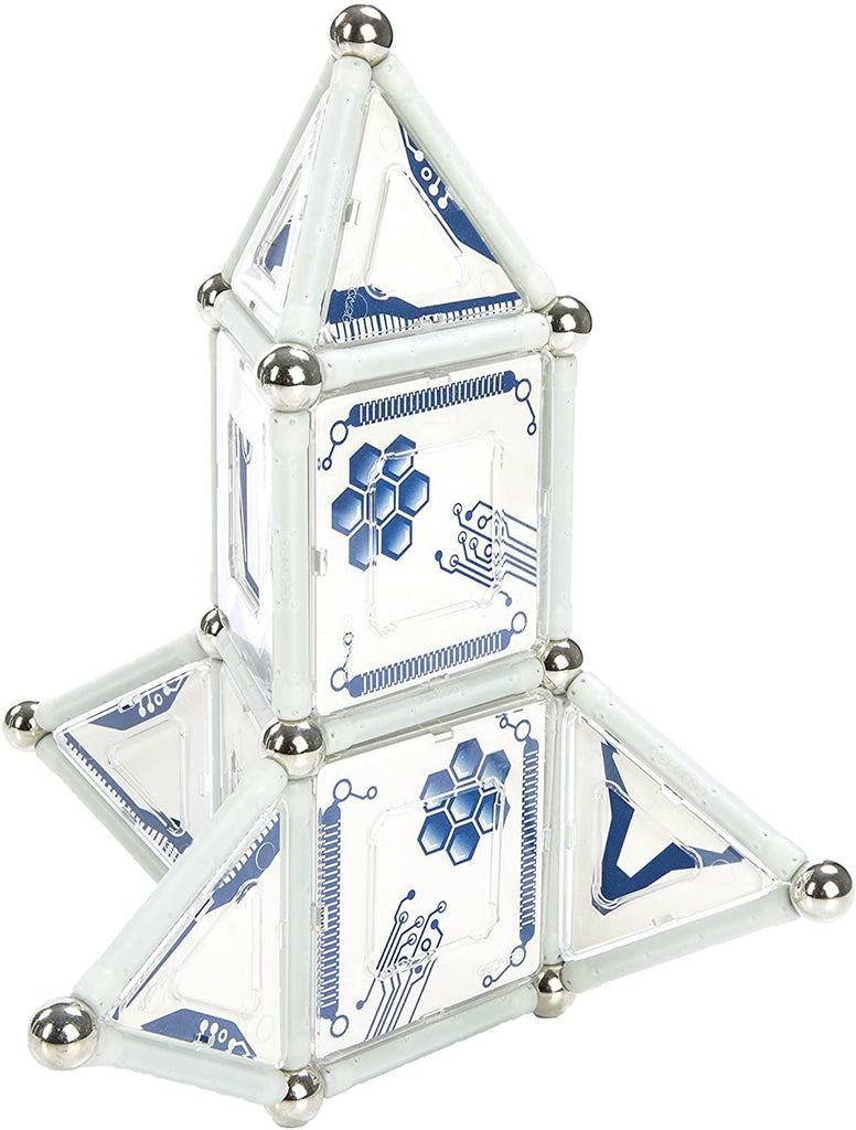 Set Costruzioni Spazio | Geomag Panels Glow - The Toys Store