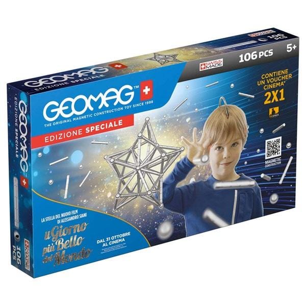 Geomag Edizione Speciale 106pz Silver - The Toys Store