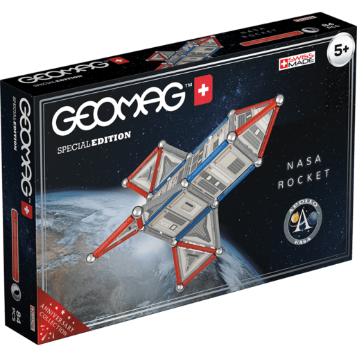 Geomag Nasa Razzo Apollo 84pz - Edizione Speciale - The Toys Store