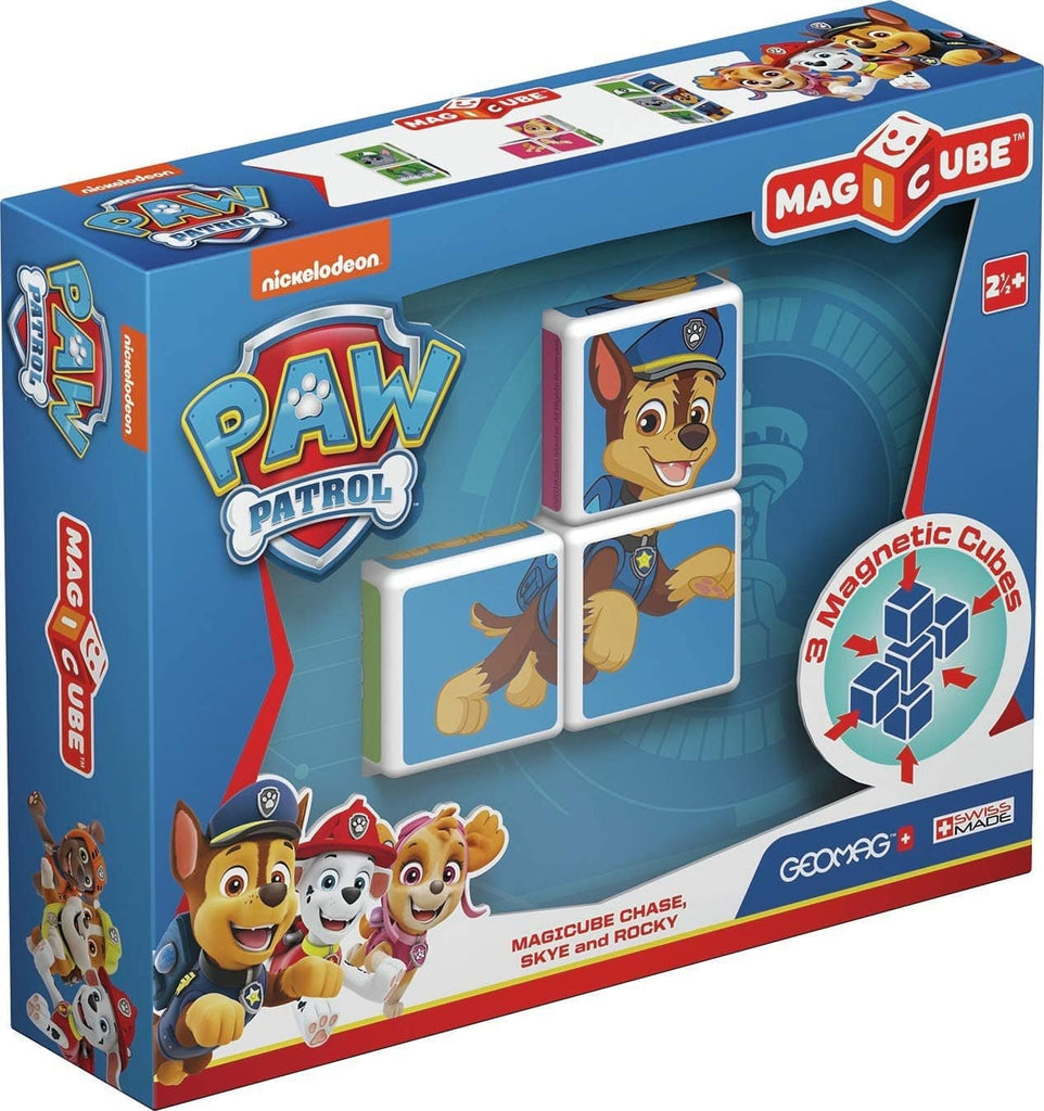 Geomag Magicube Paw Patrol - Chase, Skye e Rocky - The Toys Store