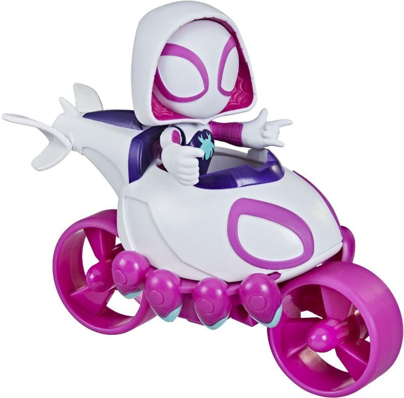 Spiderman Amazing Friends  | Moto-Elicottero Ghost Spider - The Toys Store