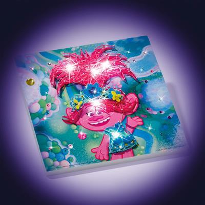 String Art Poppy | Set Decoro con Led Trolls - The Toys Store