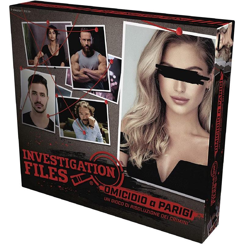 Giochi di società Gioco di Società Omicidio a Parigi, Investigation Files