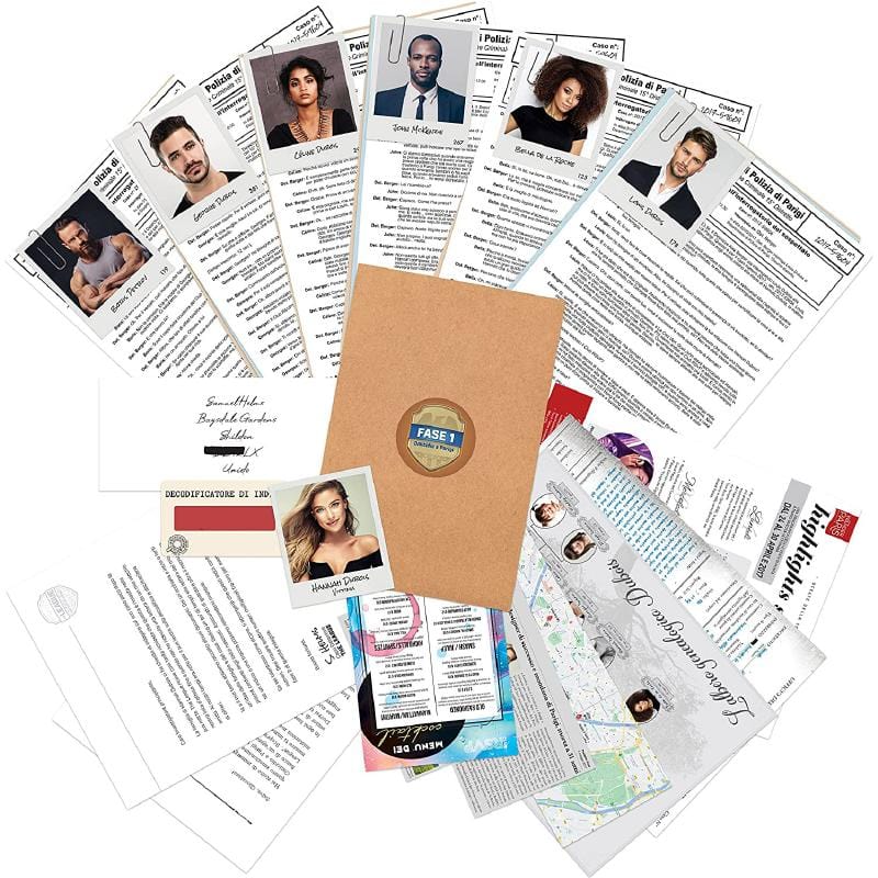 Giochi di società Gioco di Società Omicidio a Parigi, Investigation Files
