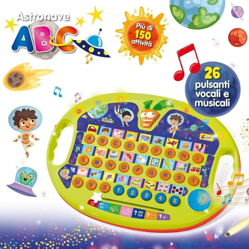 Carotina Astronave ABC- Gioco Educativo - The Toys Store