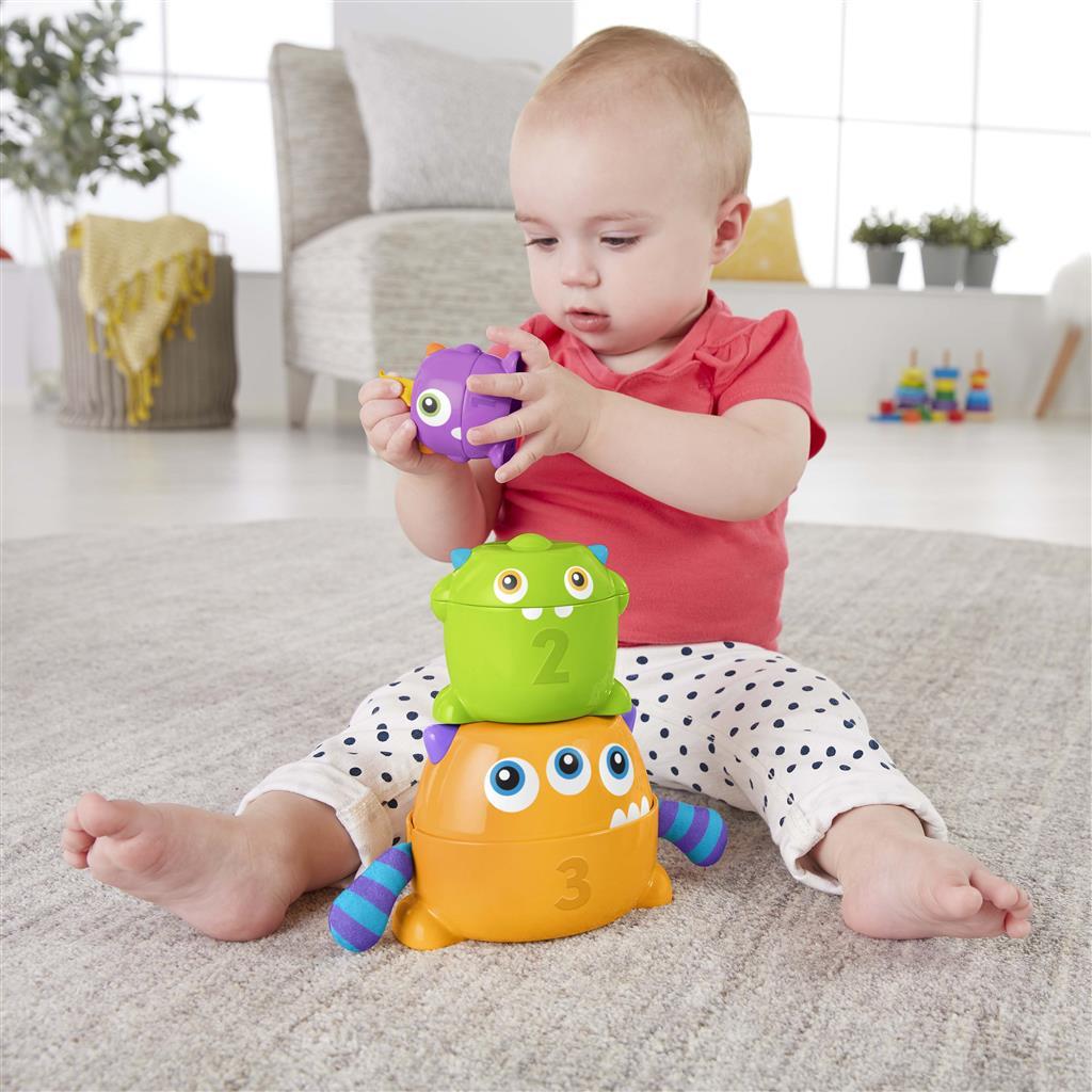 Fisher Price - Mostriciattoli Impila e Infila +6m - The Toys Store