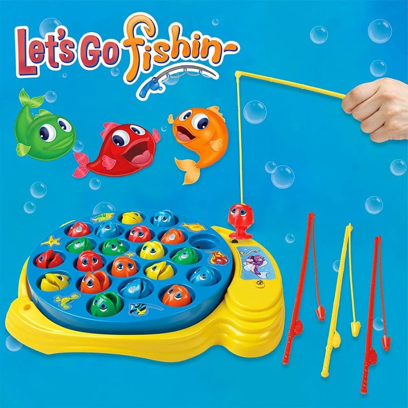 Giochi di società Gioco Pesca Elettronica Let's Go Fishing Originale
