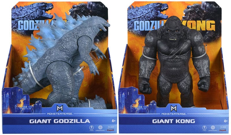 Action figure Godzilla VS Kong personaggi Giganti Monsterverse Godzilla VS Kong personaggi Giganti Monsterverse.