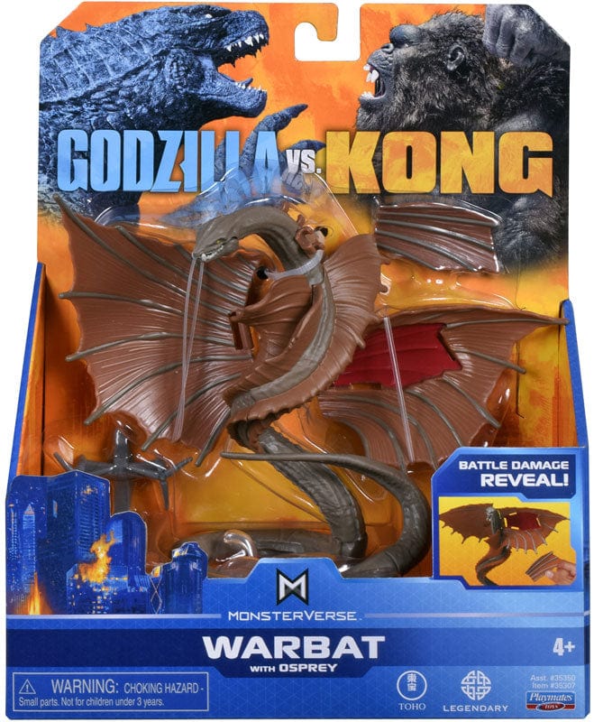 Action figure Personaggi Godzilla VS Kong - Godzilla con Raggio di Calore