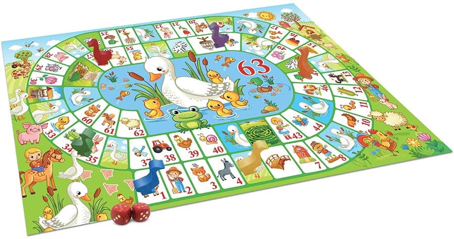 Giochi in scatola Gioco dell'Oca, Gioco da Tavolo di Società per Bambini e Famiglie