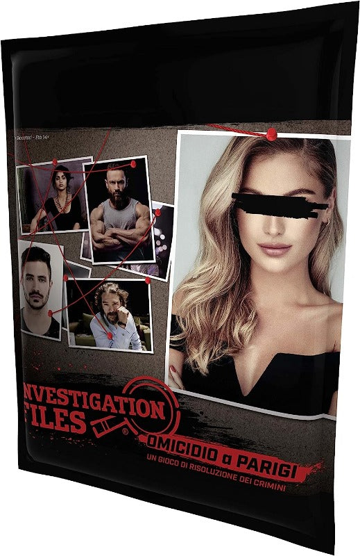 Giochi di società Gioco di Società Omicidio a Parigi, Investigation Files Goliath Scatola rigida Gioco di Società Omicidio a Parigi, Investigation Files Goliath 