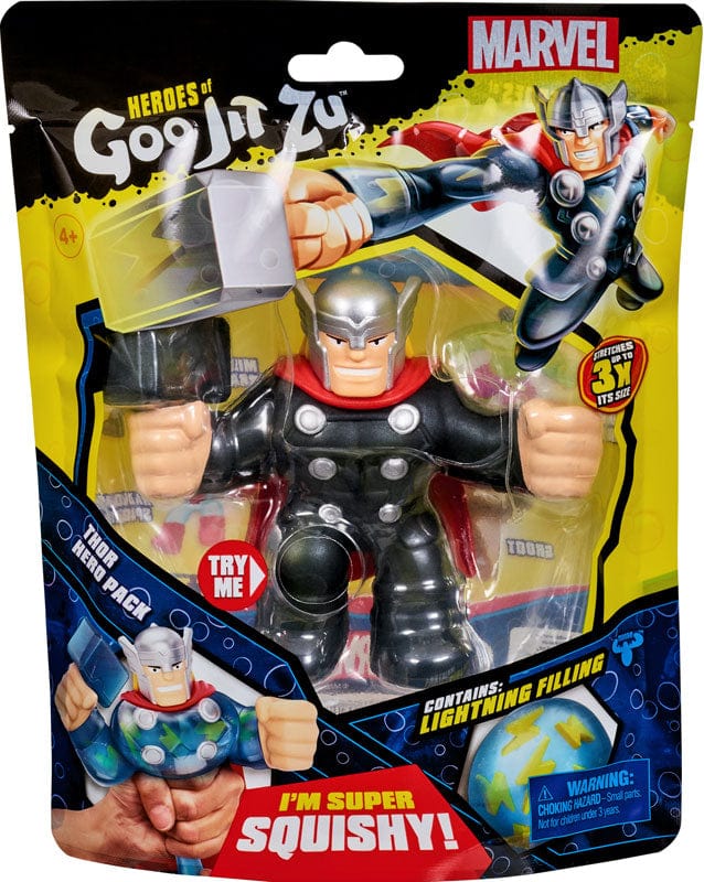 Action figure Copia del Goo Jit Zu Marvel Super Eroi Allungabili, Thor
