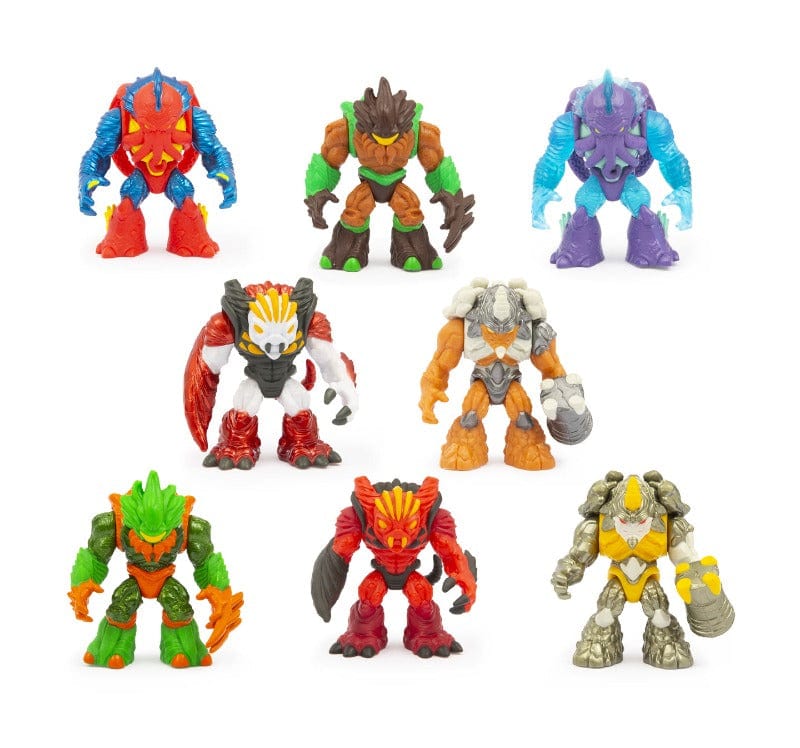 Action figure Gormiti Legends Nuovi Personaggi 8cm Mix e Match