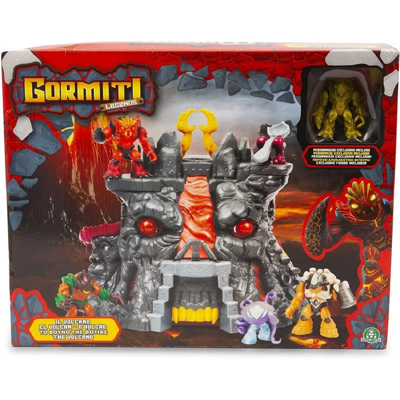 Action figure Gormiti Legends Playset Vulcano