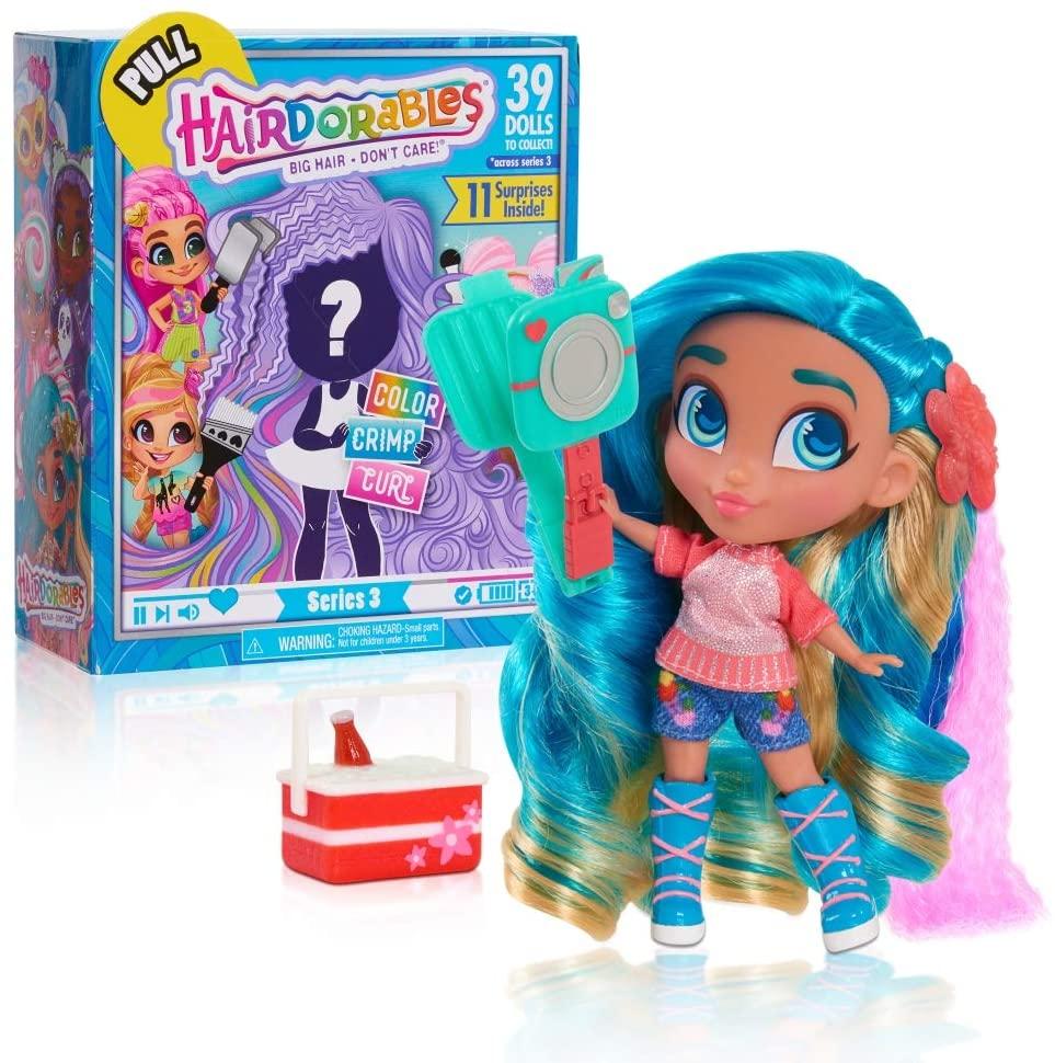 Hairdorables Bambole Stilose con Capelli Lucenti e Colorati - The Toys Store