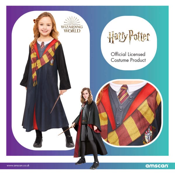 COSTUME VESTITO DI CARNEVALE HERMIONE MAGA HARRY POTTER ERMIONE 5