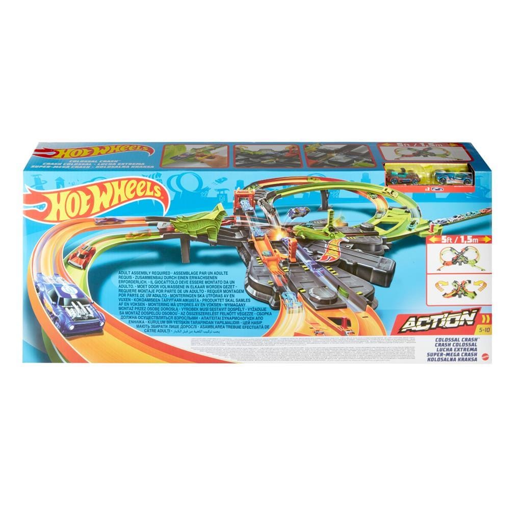 Hot Wheels Pista Scontri Colossali - Motorizzata - The Toys Store