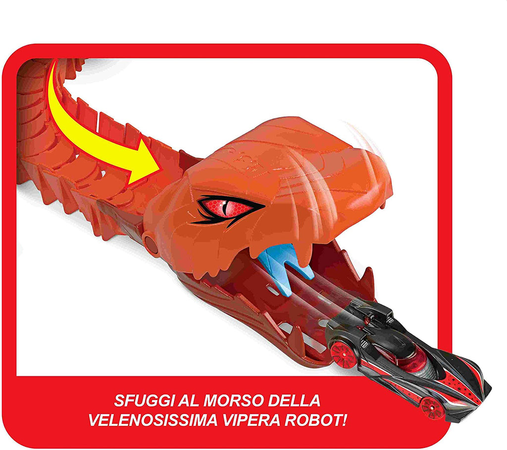 Hot Wheels Creature Mostruose Playset Vipera, GJK88 - The Toys Store