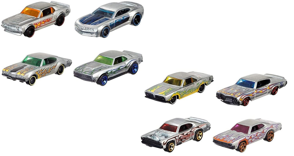 macchinine Hot Wheels macchinine 50° Anniversario Zamac, Assortimento, FRN23