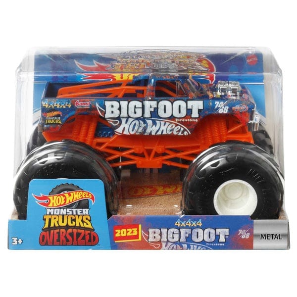 Giocattoli Hot Wheels Monster Truck Grande 1:24 Hot Wheels Monster Truck Grande, Macchina Gigante