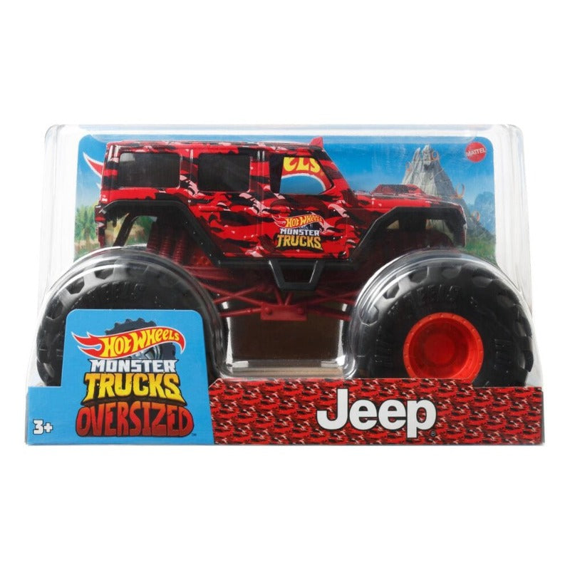 Giocattoli Hot Wheels Monster Truck Grande 1:24 Hot Wheels Monster Truck Grande, Macchina Gigante