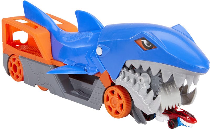 Giochi e giocattoli Hot Wheels, Playset Trasportatore Squalo Divoratore con Auto - GVG36 Hot Wheels Attacco Aereo del Dragone | The Toys Store