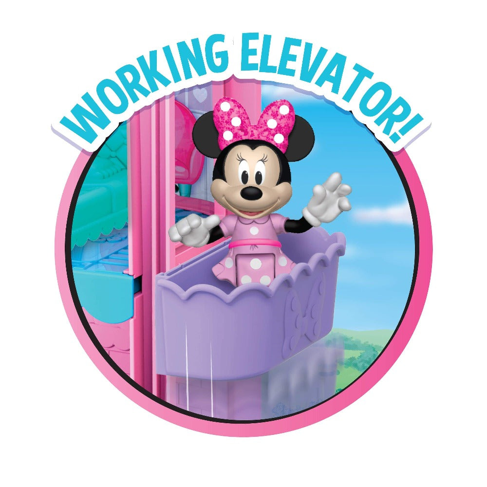 Hotel di Minnie 4 piani con Ascensore - The Toys Store