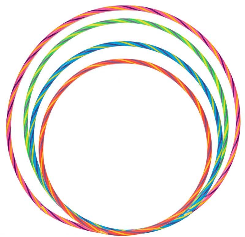 Hula Hoop Arcobaleno vari diametri - The Toys Store