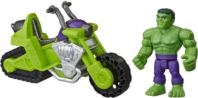 Super Hero Adventure - HULK Spacca con Moto - The Toys Store
