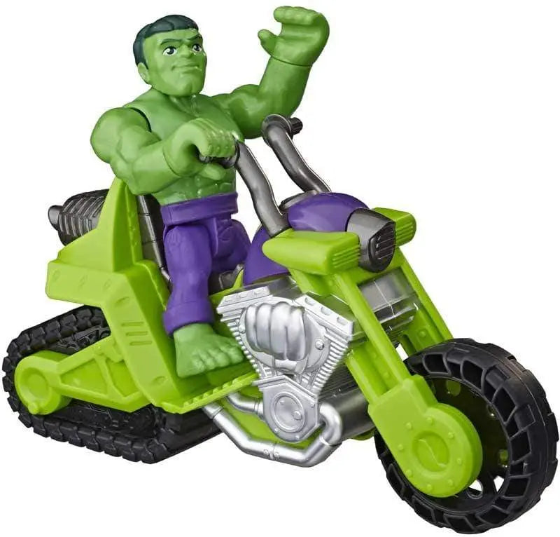 Super Hero Adventure - HULK Spacca con Moto - The Toys Store