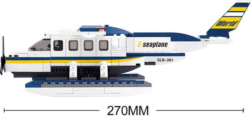 Costruzioni Sluban Set Costruzioni Aereo Idrovolante