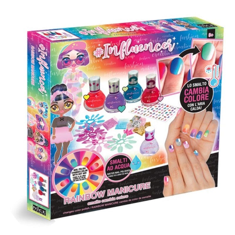 Trousse Influencer Smalti Cambia Colore Manicure Bambine