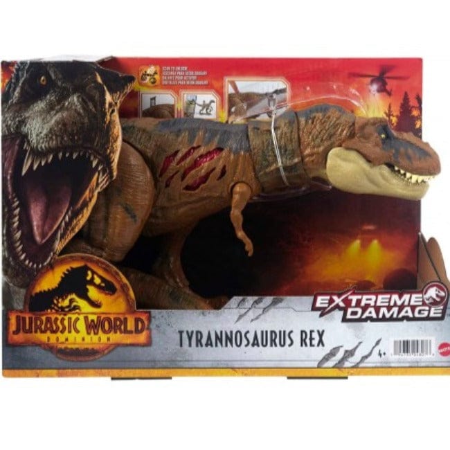 dinosauri Jurassic World, Dinosauro Extreme Damage Tyrannosaurus Rex