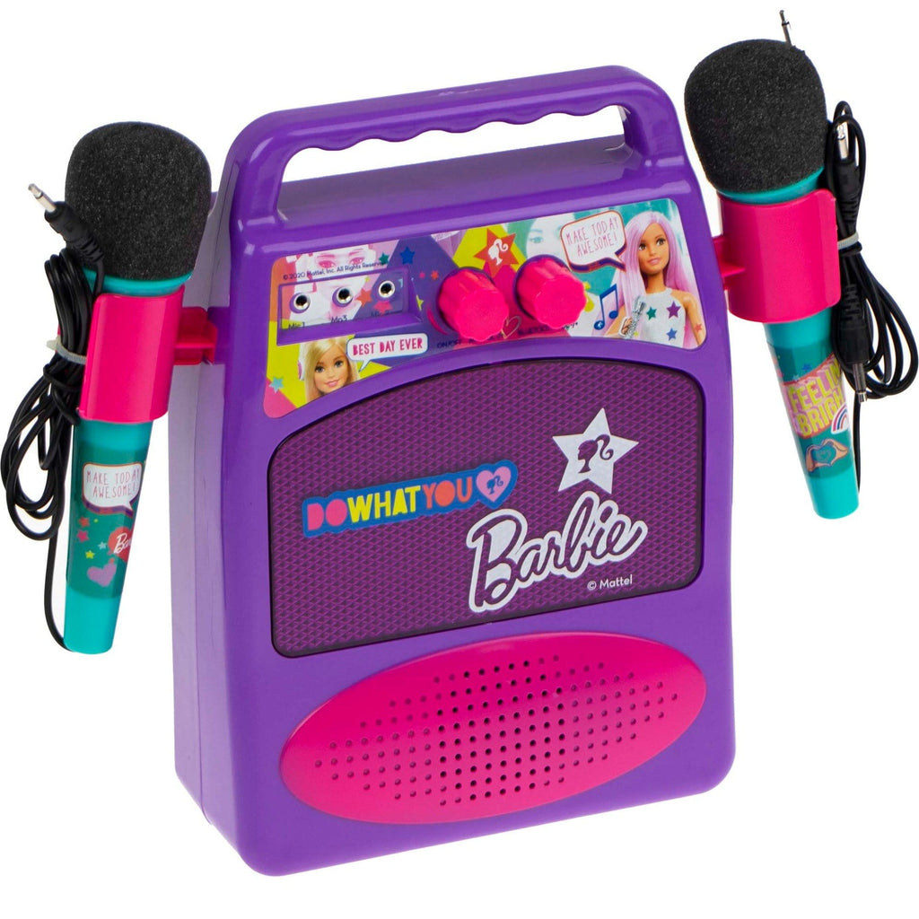  Barbie Karaoke Bluetooth con 2 Microfoni 