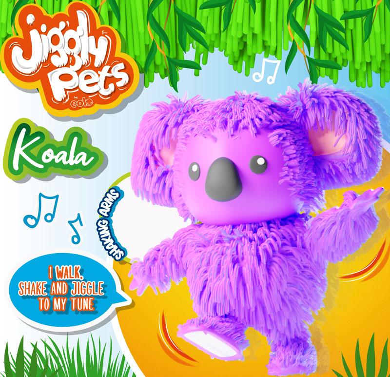 Giocattoli Jiggly Pets Koala Ballerino