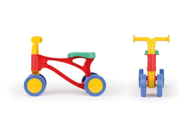 Giocattoli Prescolari Lena, Il Mio Primo Scooter da 18 Mesi Trudi Cavalcabile in Legno | The Toys Store