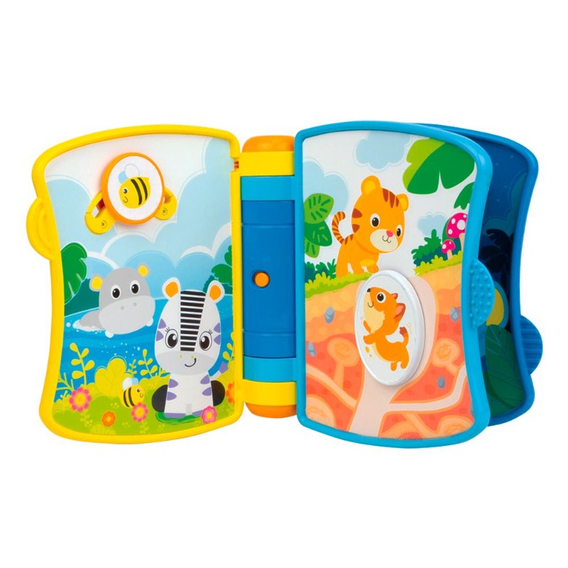 Giocattoli Infanzia Libro degli Animali con Luci e Suoni +6Mesi