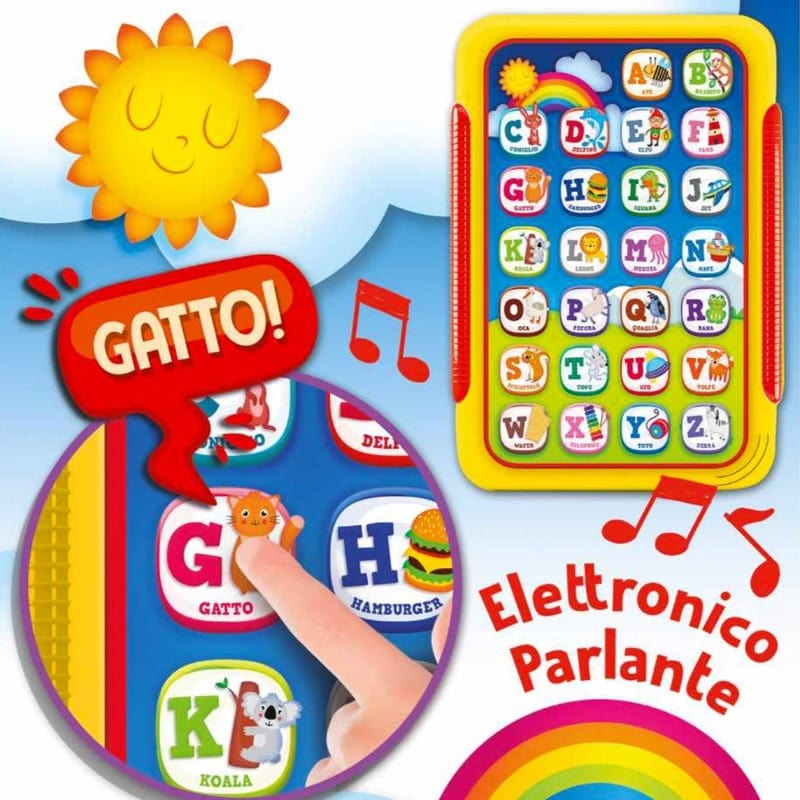 Giocattoli educativi Carotina Baby, Alfabetiere Elettronico Parlante - Lisciani