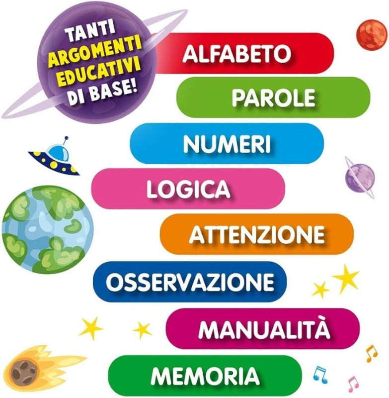 Carotina Astronave ABC- Gioco Educativo - The Toys Store