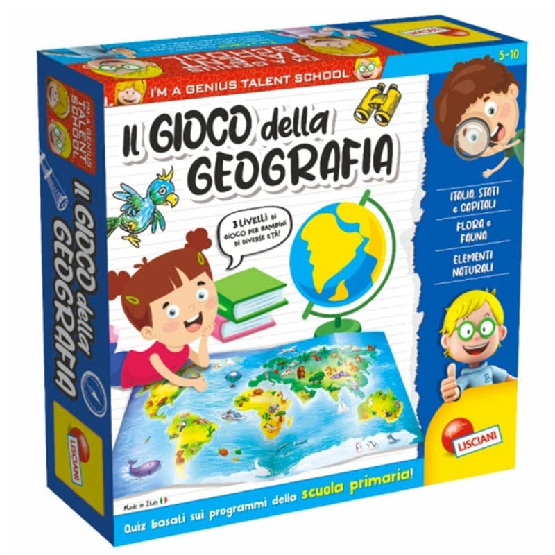 Giocattoli educativi Lisciani il Gioco della Geografia, GiroGiro Geo Lisciani il Gioco della Geografia | Giro Giro Geo