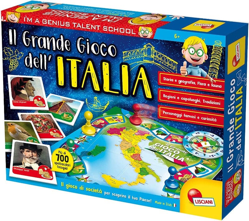 Giochi e giocattoli I'm a Genius il Grande Gioco dell'Italia, Lisciani Giochi