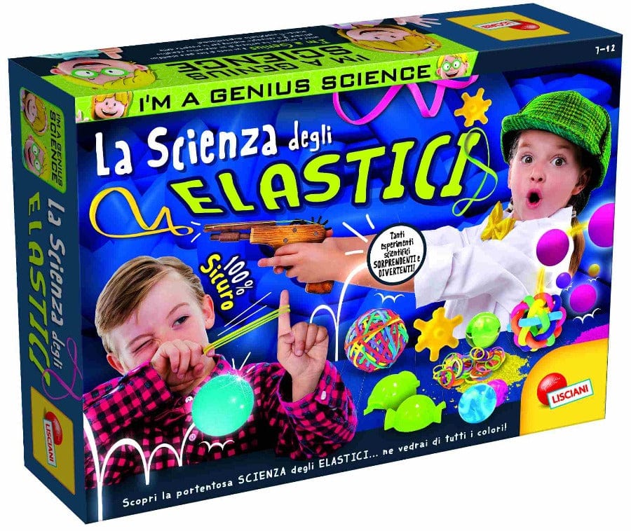 Giochi e giocattoli I’m a Genius la Scienza degli Elastici, Laboratorio Lisciani