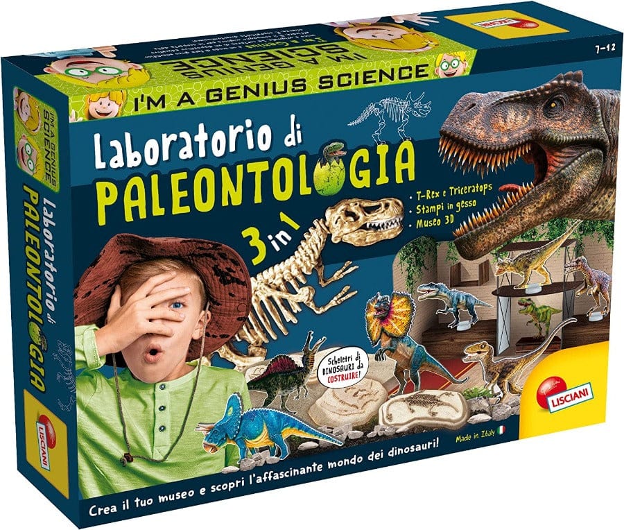 Giochi e giocattoli Lisciani I'm a Genius, Laboratorio di Paleontologia