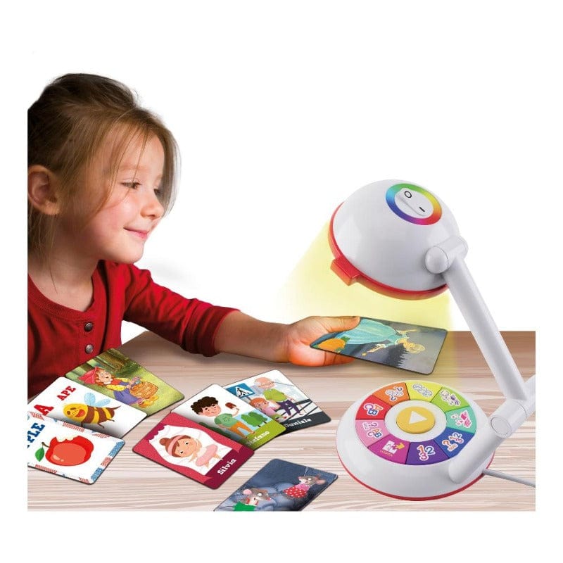 Giocattoli educativi Lisciani Giochi- Step Lampada Magica Educativa per Bambini 3-6 Anni, Alfabeto e Parole, Numeri e Logica, Fiabe Interattive