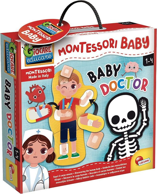 Giocattoli educativi Lisciani Montessori Baby Doctor