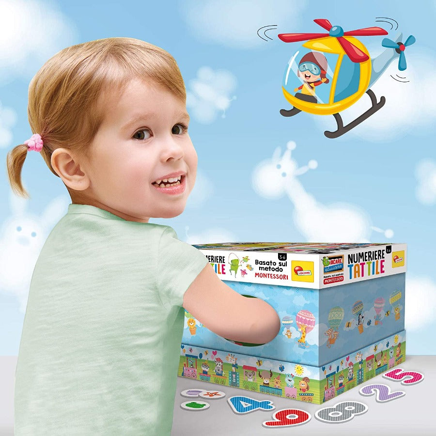 Lisciani Numeri Tattili | Numeriere Montessori - The Toys Store