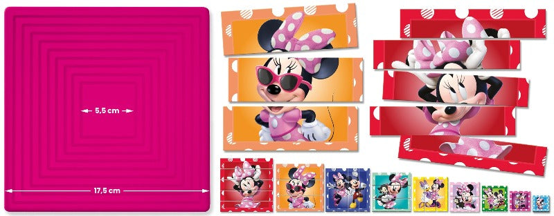 Puzzle Puzzle Progressive Minnie, Lisciani