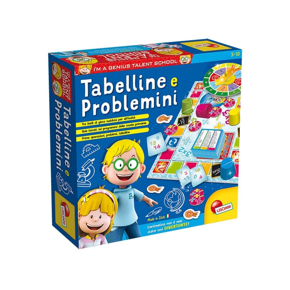 Lisciani Tabelline e Problemini - The Toys Store
