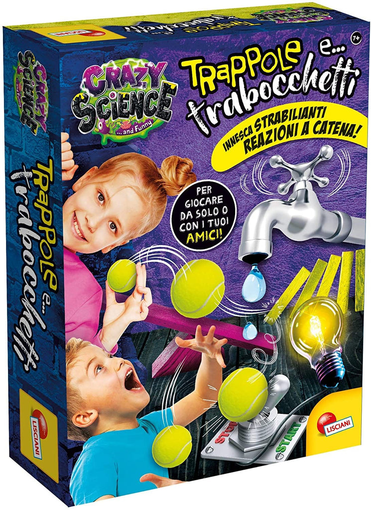 Laboratorio dei Trabocchetti Mini | Crazy Science Lisciani - The Toys Store